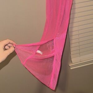 The Naked Tiger | Dresses | The Naked Tiger Flura Pink Mesh Thin Strap